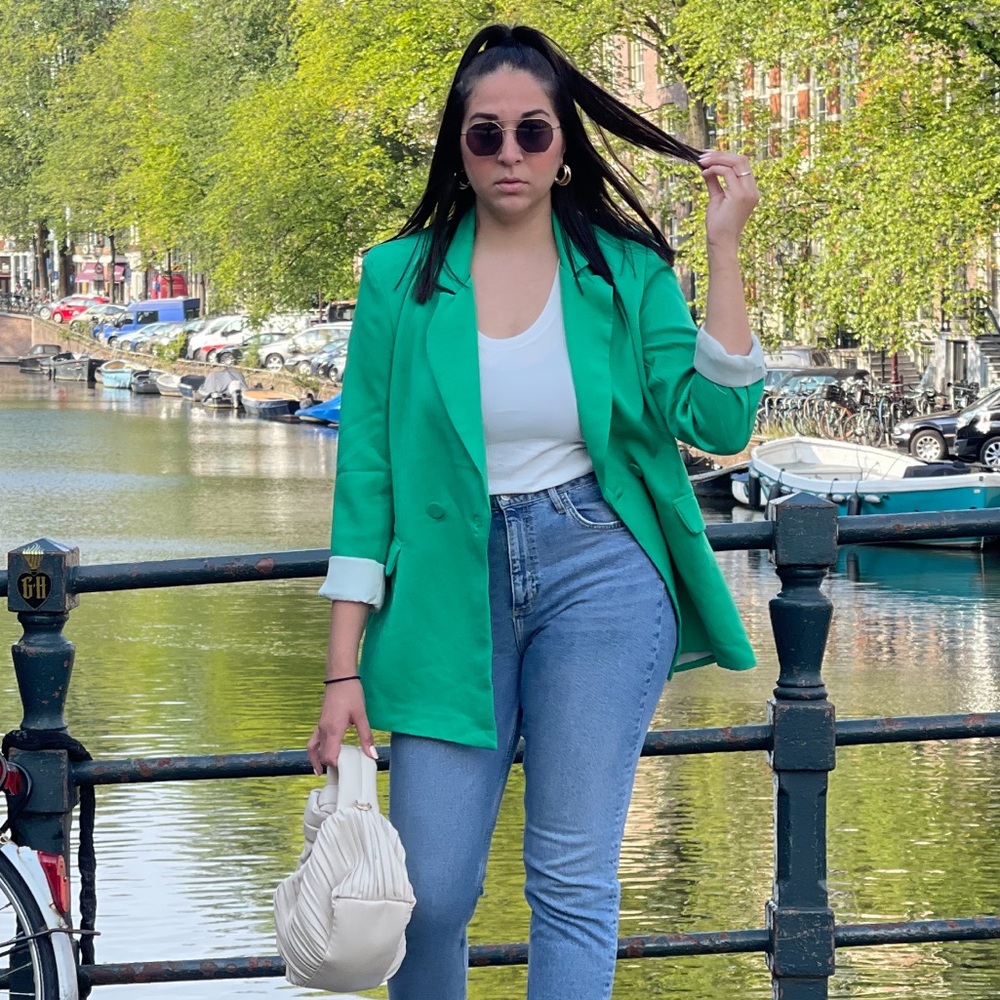 Green Large blazer